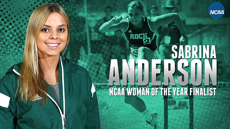 Anderson, diplômée de la SRU, nommée l’une des neuf finalistes pour la femme de l’année de la NCAA