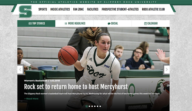 Slippery Rock University Athletics - Official Athletics Website