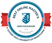 Best Online Master's Math Education Award