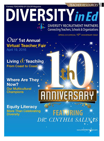 Diversity in Ed magazine Spring 2016 issue