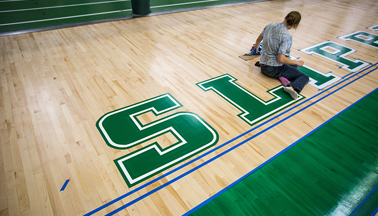basketball court resurfacing