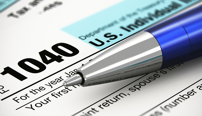 IRS tax form 1040
