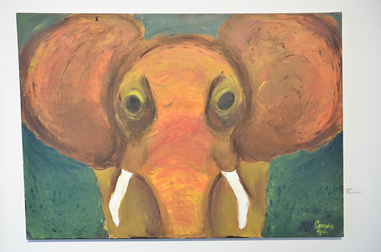 artwork depicting elephant
