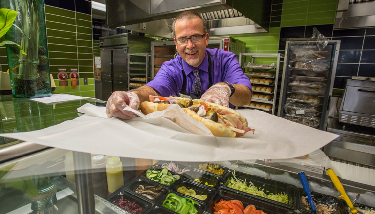 Made to order sandwiches are now on the SRU menu