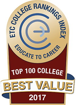 ETC College Rankings badge