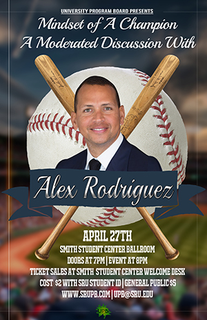 A-Rod event poster