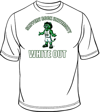 White out t-shirt