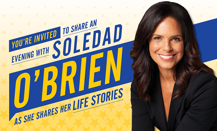 Soledad O'Brien will be giving a free lecture on Feb. 18