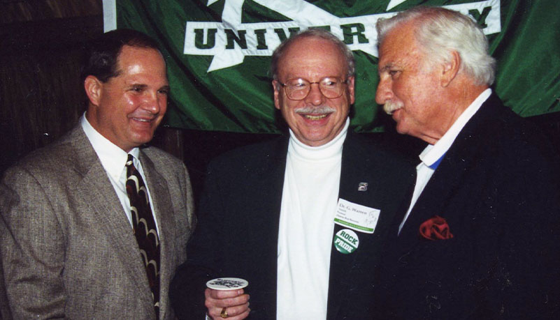 President Smith at an event