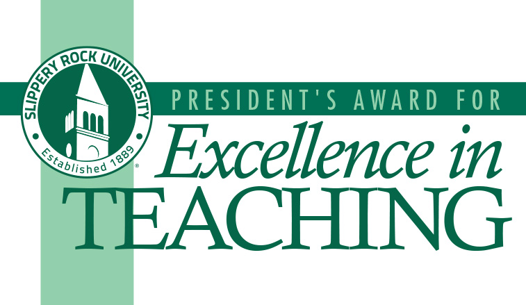 President's award for Teaching Graphic