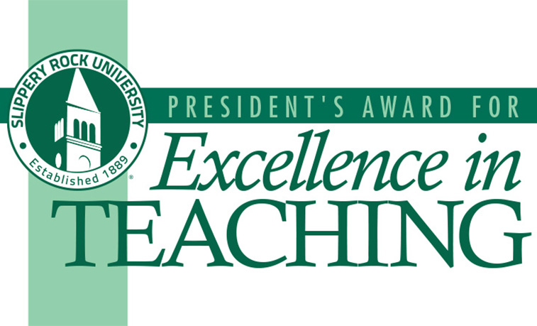 Shawn Davis has been awarded the President's Award for Excellence in Teaching