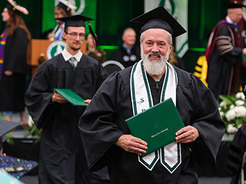Thumbnail for SRU graduate Joe Coudriet, 64, finishes degree he started 47 years ago 