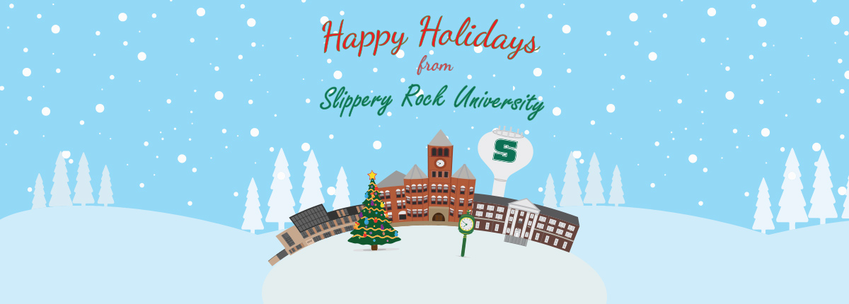 Card - Slippery Rock University Happy Holidays