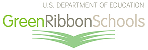 Logo de l'école du ruban vert du ministère de l'Éducation des États-Unis