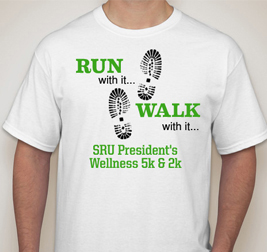 T-shirt 5K Run/2K Walk du président 2016