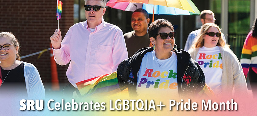 People celebrating Pride
