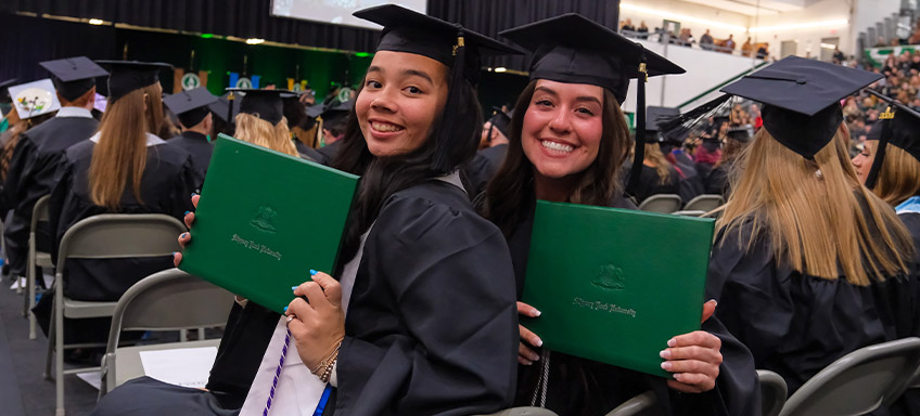 Students graduating