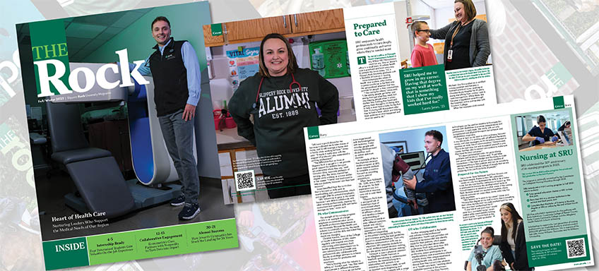 Read the latest edition of The Rock magazine