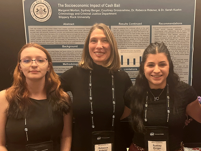 Student research presentation