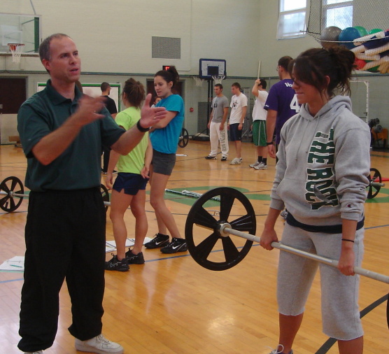 Dr. Anning instructing