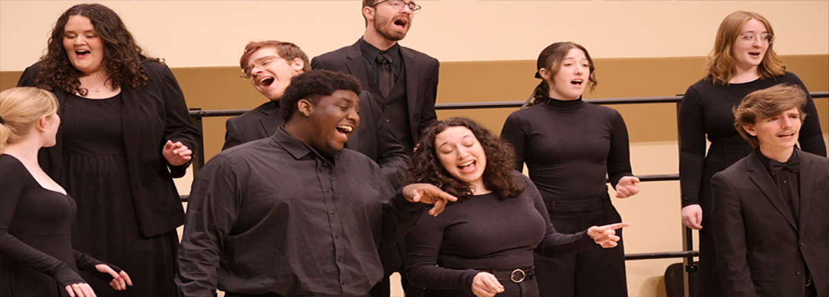 Choir singing