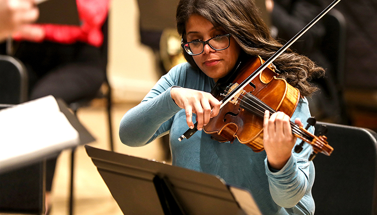 Student in a Orchestra