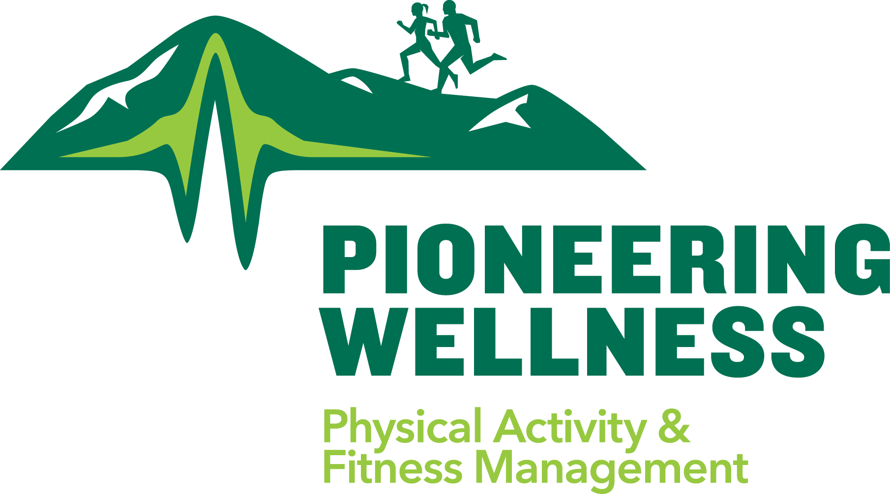 Pioneering wellness logo