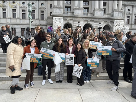 SRU Professors and students attend LEAD event.