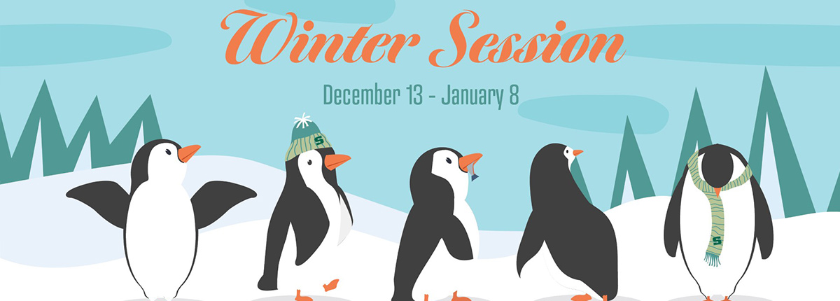 Winter Session at SRU is from Dec. 19 to Jan. 14