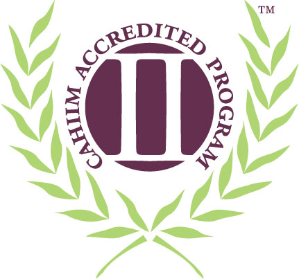 Commission on Accreditation for Health Informatics and Information Management Education (CAHIIM) Logo
