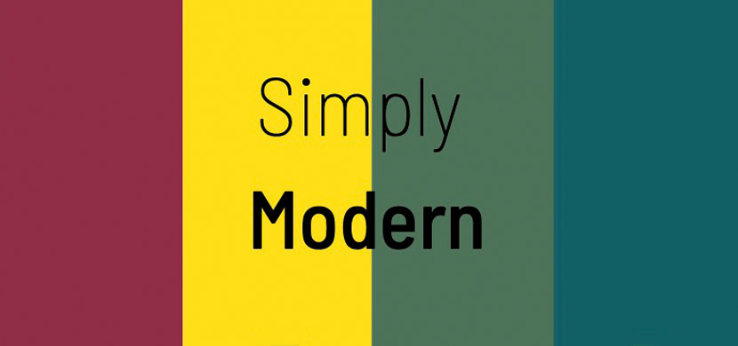 Simpley Modern Art Text