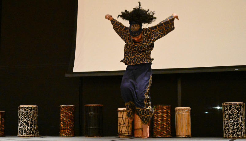 Woman dancing