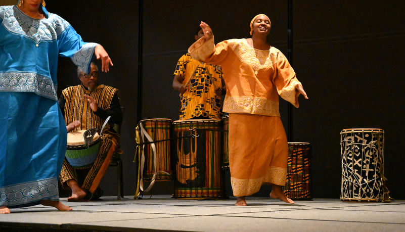 Women dancing