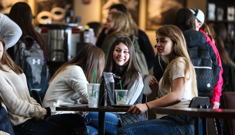 Coffee at starbucks