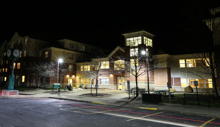 Watson Hall at Night