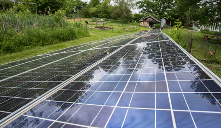 Solar Panles at the McKosky Center