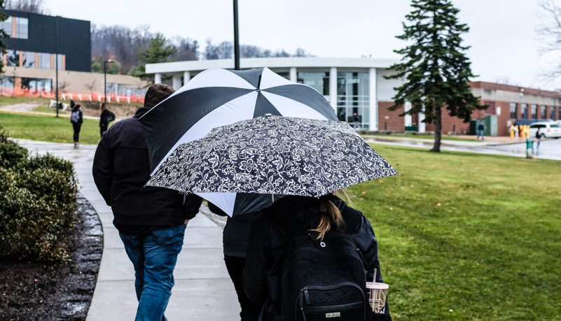 Woman with Umbrella