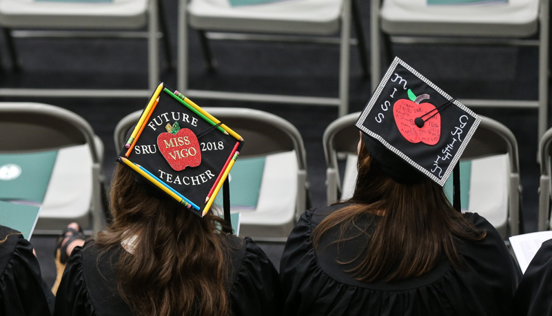 Decorated graduation cap