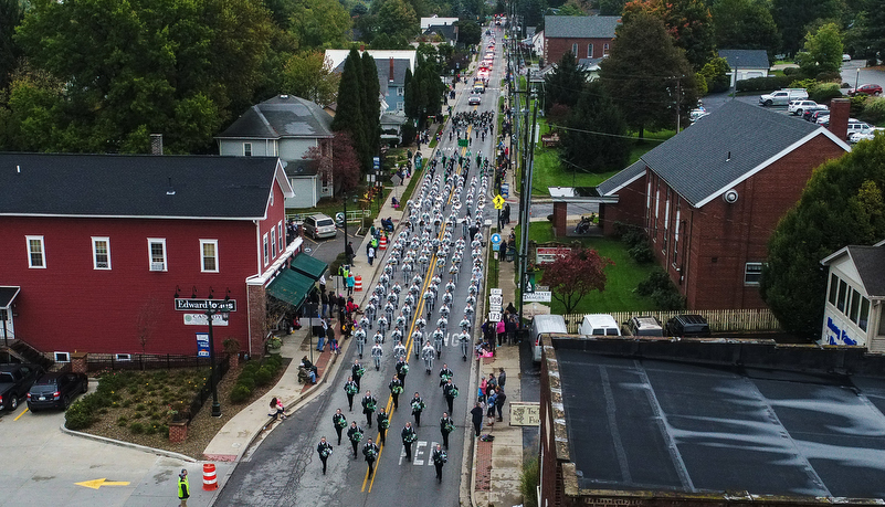 the band marches on