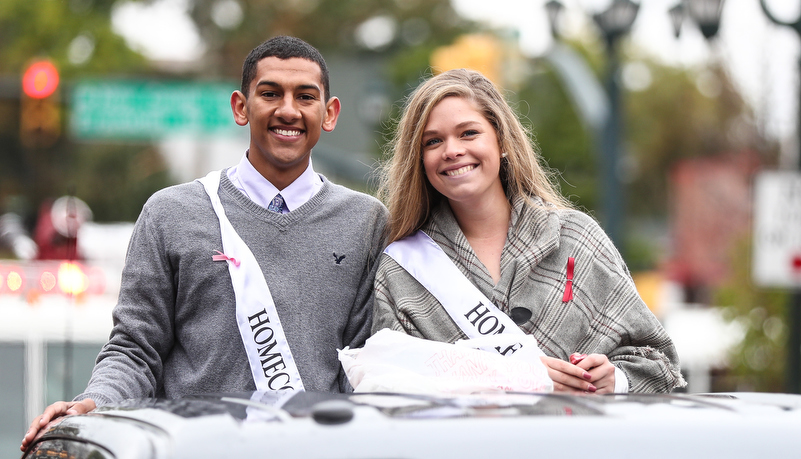 court in parade