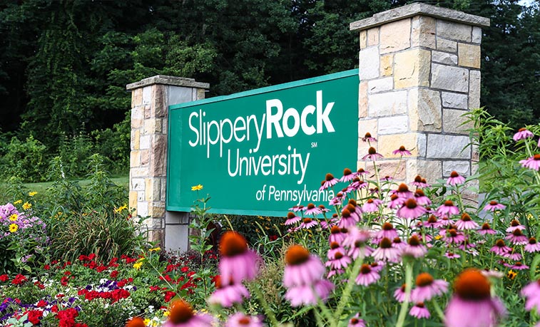 Campus sign