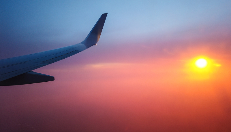 sunset over Costa Rica