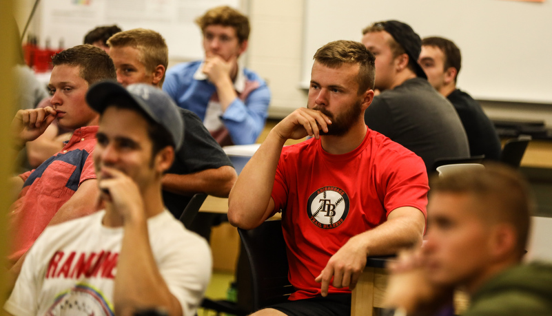 Students in a class