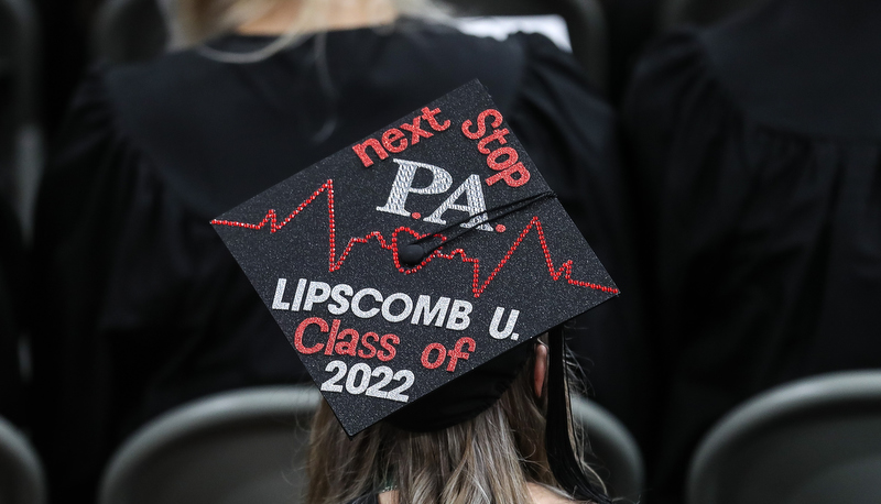 Decorated graduation cap