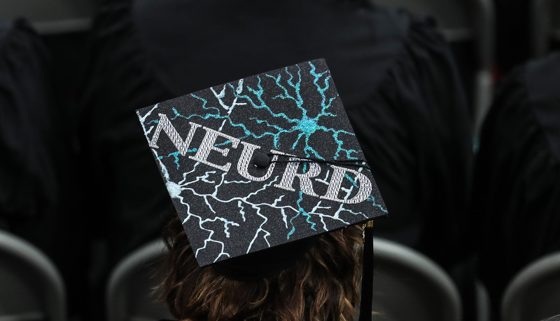 Decorated graduation cap