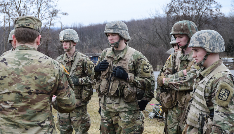 Cadets preparing to compeat