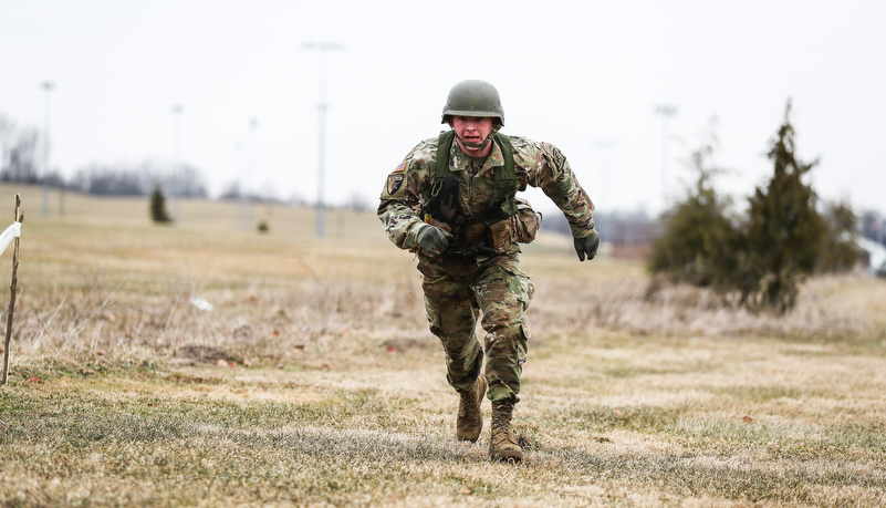 Cadets working together