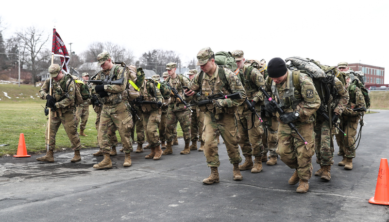 Cadets working together