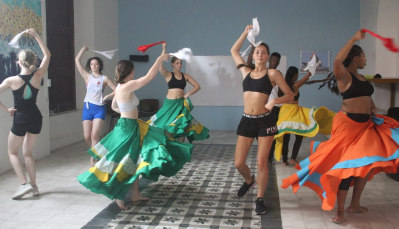 Students in Columbia