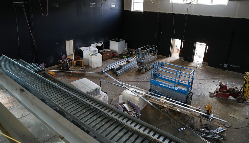 Performing arts center construction